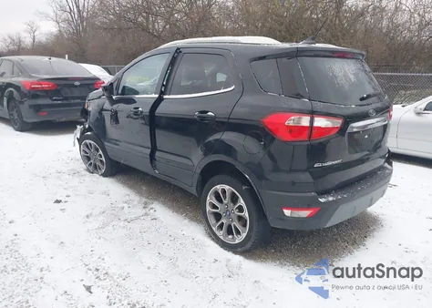 2020 Ford Ecosport Titanium from USA, damaged, VIN MAJ6S3KL0LC349066